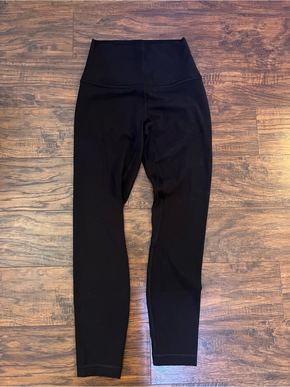 lululemon athletica Black Leggings with Branded Waistband